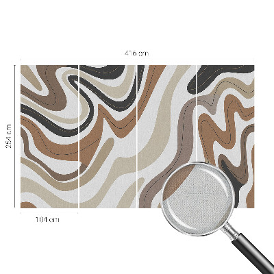 Autocolante de parede fotográfico Ondas harmoniosas