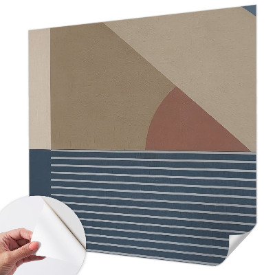 Papel de parede autocolante Geometria harmoniosa