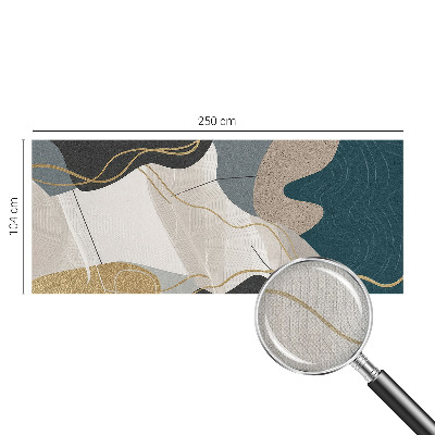 Papel de parede infantil Formas abstratas
