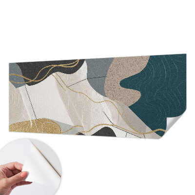 Papel de parede infantil Formas abstratas