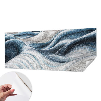 Papel de parede autocolante para sala Ondas suaves