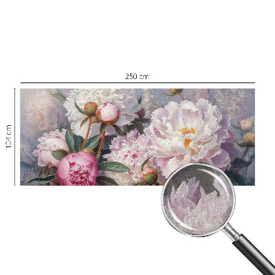 Autocolante de parede fotográfico Buquê de peônias
