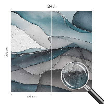 Papel de parede para criança Ondas coloridas