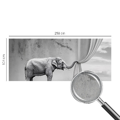 Autocolante de parede fotográfico Elefante surrealista