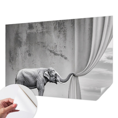 Autocolante de parede fotográfico Elefante surrealista