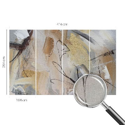 Papel de parede 3D Composição abstrata