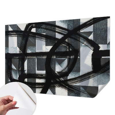 Papel de parede para criança Geometria expressiva