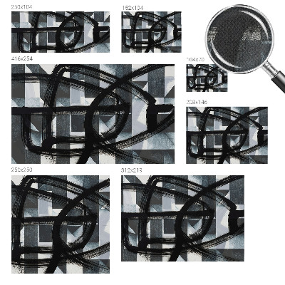Papel de parede para criança Geometria expressiva