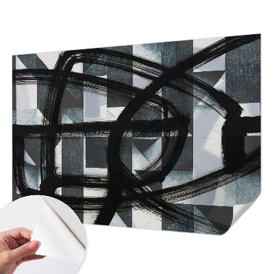 Papel de parede para criança Geometria expressiva