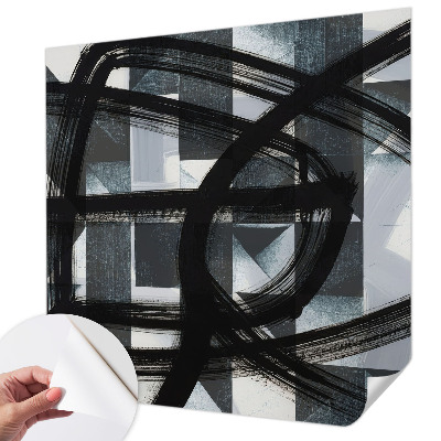 Papel de parede para criança Geometria expressiva