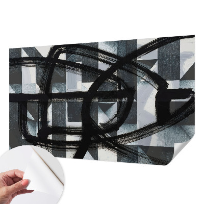 Papel de parede para criança Geometria expressiva