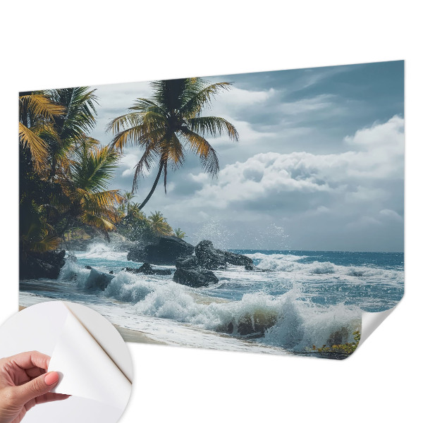 Papel de parede 3D Praia exótica