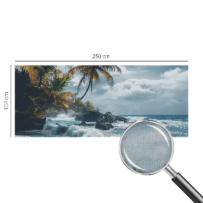 Papel de parede 3D Praia exótica