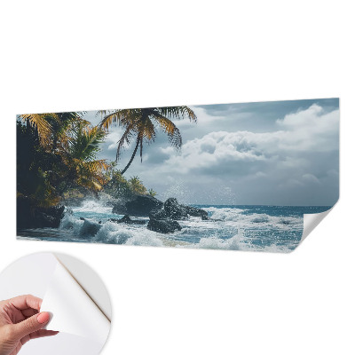 Papel de parede 3D Praia exótica