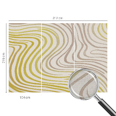 Autocolante de parede fotográfico Elegância líquida