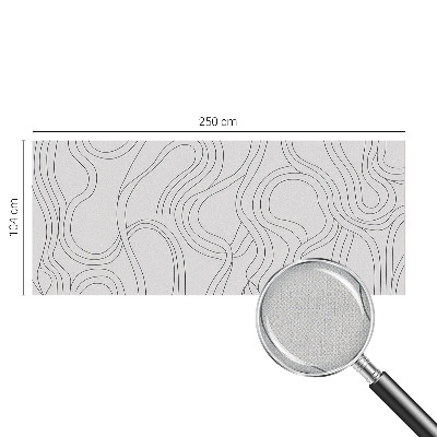 Papel de parede para criança Linhas orgânicas