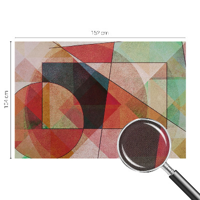 Papel de parede infantil Abstração geométrica