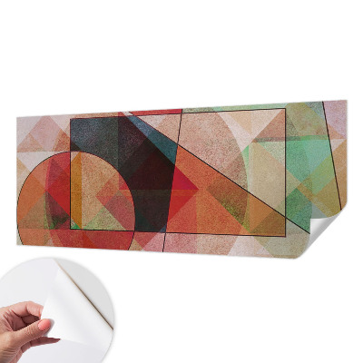 Papel de parede infantil Abstração geométrica