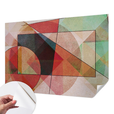 Papel de parede infantil Abstração geométrica