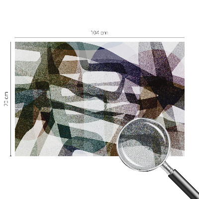 Autocolante de parede fotográfico Laços coloridos