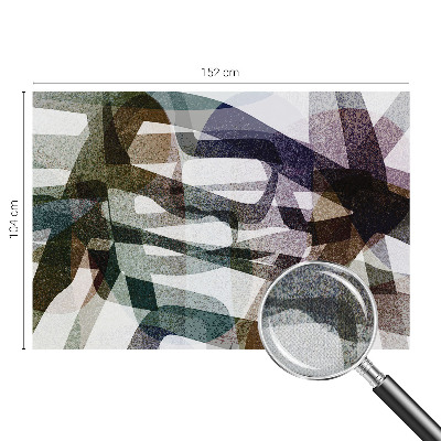 Autocolante de parede fotográfico Laços coloridos