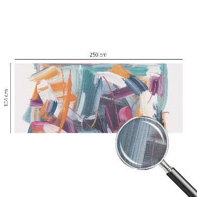 Papel de parede autocolante para sala Golpes enérgicos