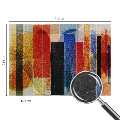 Autocolante de parede fotográfico Formas geométricas