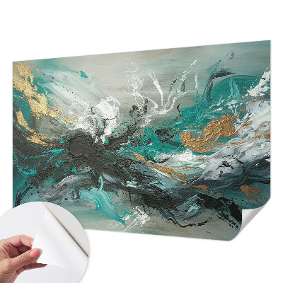 Papel de parede para criança com estampa Vórtice artístico