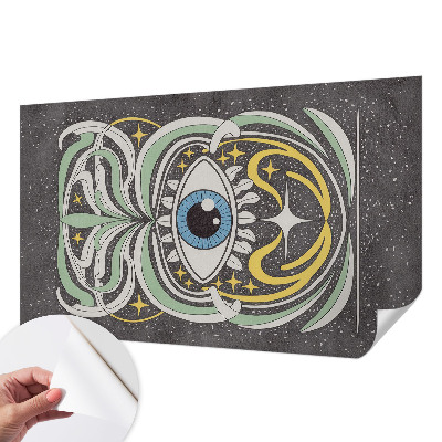 Papel de parede autocolante para sala Olho simétrico