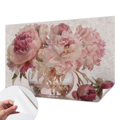 Autocolante de parede fotográfico Amuleto de Peônia