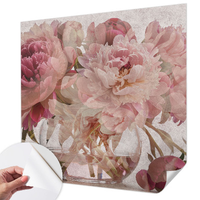 Autocolante de parede fotográfico Amuleto de Peônia
