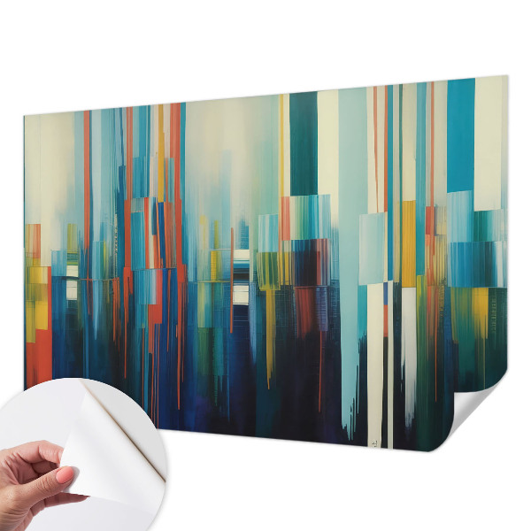 Papel de parede 3D Listras abstratas