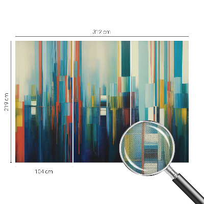 Papel de parede 3D Listras abstratas