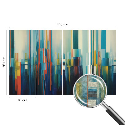 Papel de parede 3D Listras abstratas