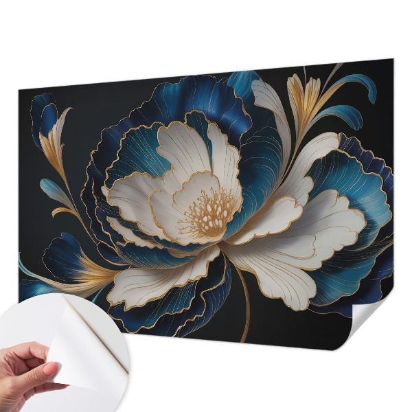 Papel de parede autocolante para quarto Estampa floral