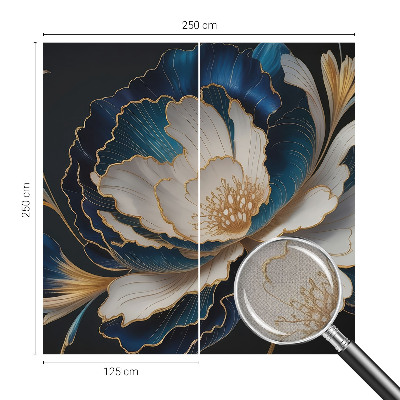 Papel de parede autocolante para quarto Estampa floral