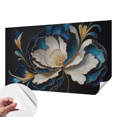 Papel de parede autocolante para quarto Estampa floral