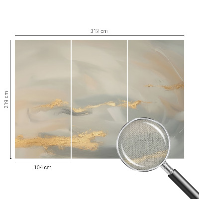 Autocolante de parede fotográfico Listras suaves
