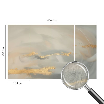Autocolante de parede fotográfico Listras suaves