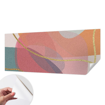 Papel de parede 3D Formas coloridas