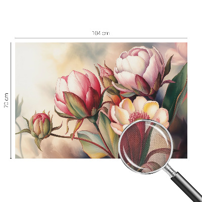 Autocolante de parede fotográfico Um buquê de flores
