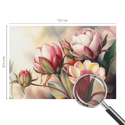 Autocolante de parede fotográfico Um buquê de flores