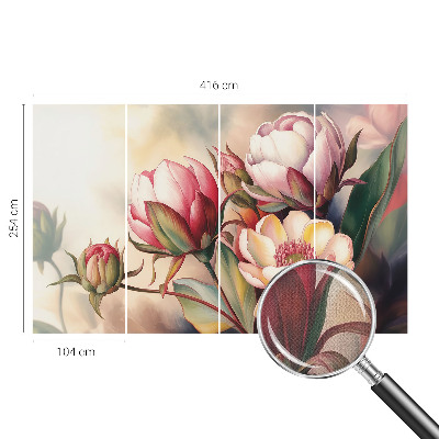 Autocolante de parede fotográfico Um buquê de flores