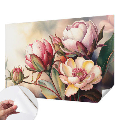 Autocolante de parede fotográfico Um buquê de flores