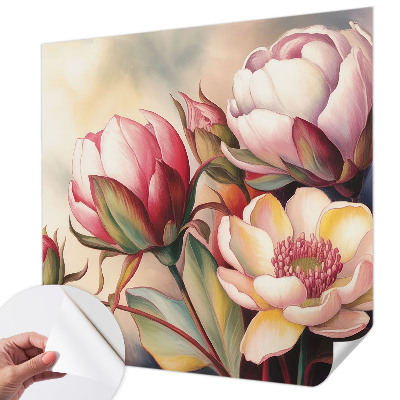 Autocolante de parede fotográfico Um buquê de flores