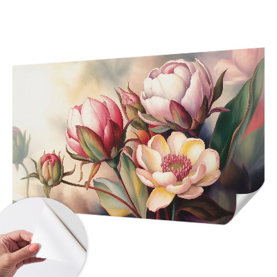 Autocolante de parede fotográfico Um buquê de flores
