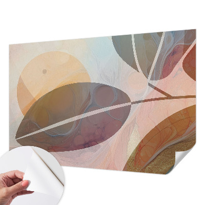 Papel de parede autocolante Folhas harmoniosas