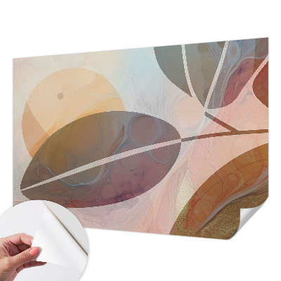 Papel de parede autocolante Folhas harmoniosas