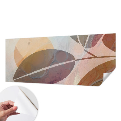 Papel de parede autocolante Folhas harmoniosas