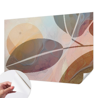 Papel de parede autocolante Folhas harmoniosas